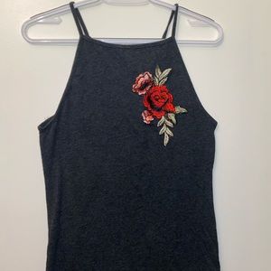 Floral tank top
